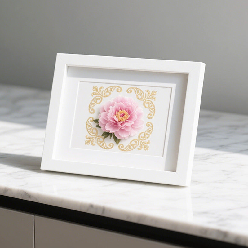 Floral Art Picture Frame