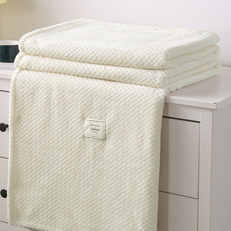 Decorative Ultra-Plush Textured Throw Blanket Homeandso
