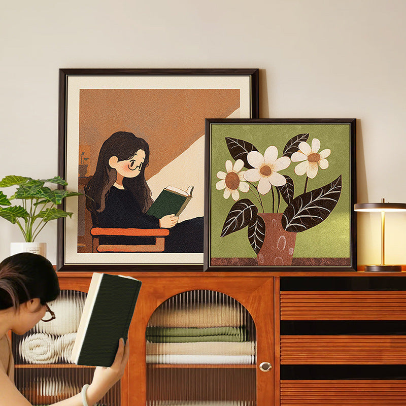 Decorative Framed Flower Art Homeandso