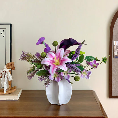 Elegant Artificial Floral Centerpiece