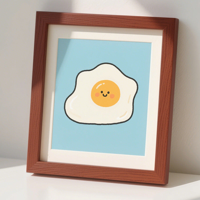 Whimsical Egg Art Frame