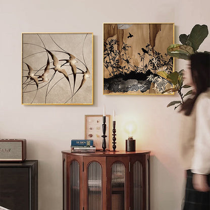 Abstract Textured Canvas Art Homeandso 1790073187
