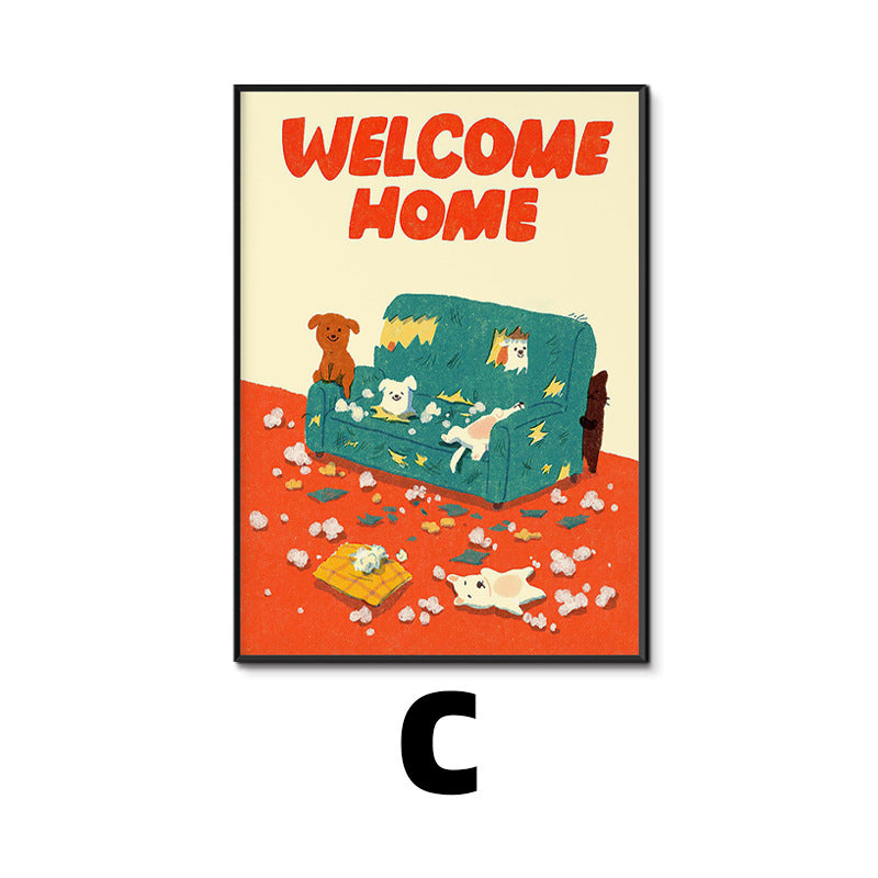 Decorative Welcome Home Wall Art Homeandso