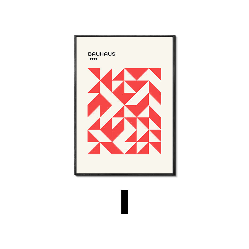 Bauhaus Geometric Wall Art Print Homeandso