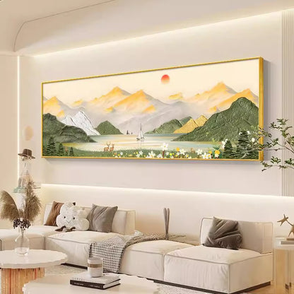 Textured Landscape Wall Art Homeandso