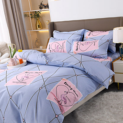 Luxury Floral Print Bedding Set
