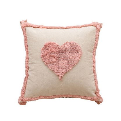 Textured Geometric Pattern Throw Pillow