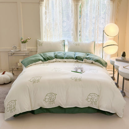 Playful Cartoon-Themed Duvet Cover Set Homeandso