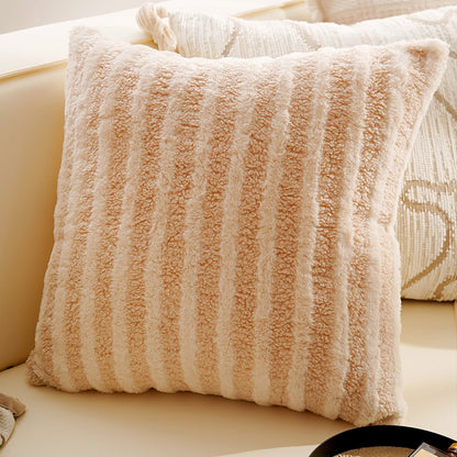 Cozy Textured Decorative Lumbar Pillow