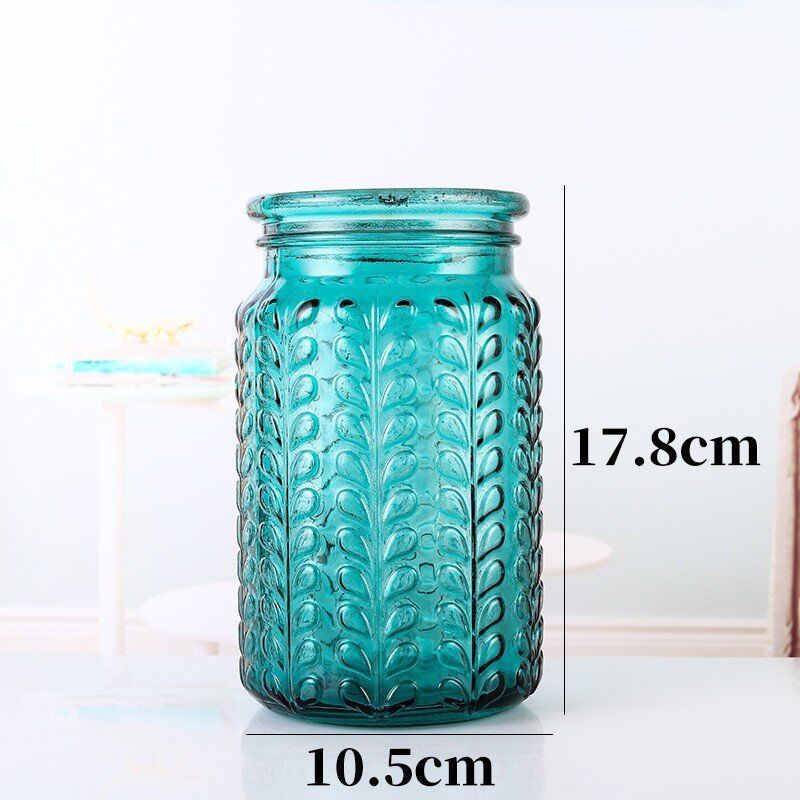 Home Decor Glass Jar