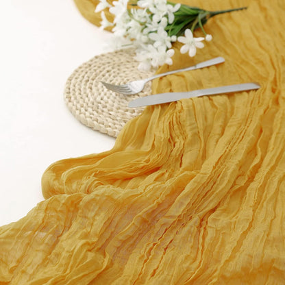 Wo Soft Chiffon Table Runner