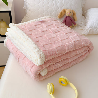 Luxuriously Textured Fleece Bedspread