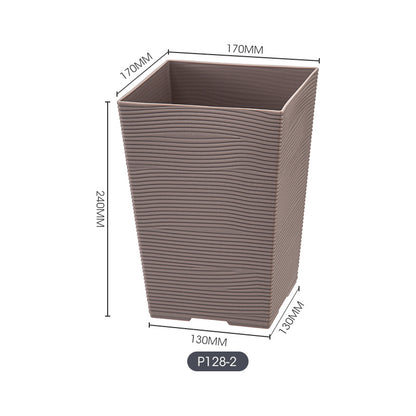 Textured Square Plant Container Homeandso
