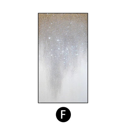Gold Leaf Abstract Canvas Art Homeandso