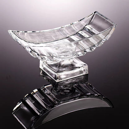 Elegante dekorative Glas-Vase