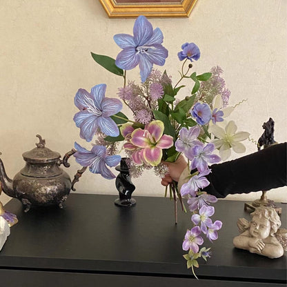 Delightful Vibrant Faux Floral Bouquet
