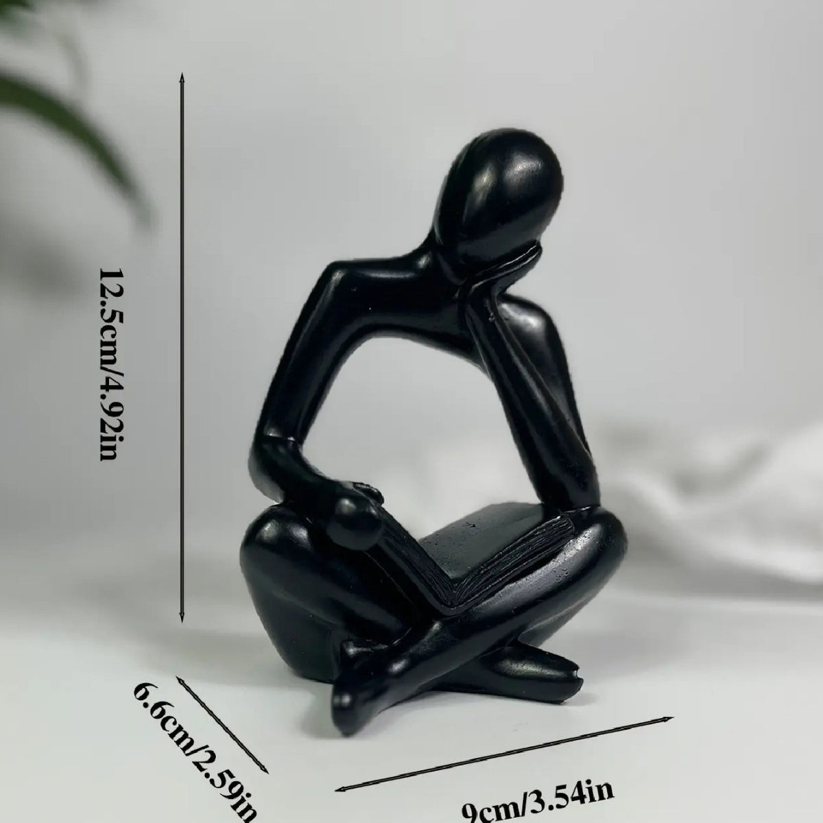 Artistic Reading Figurine Homeandso