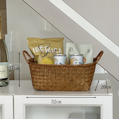 Handwoven Storage Basket Set