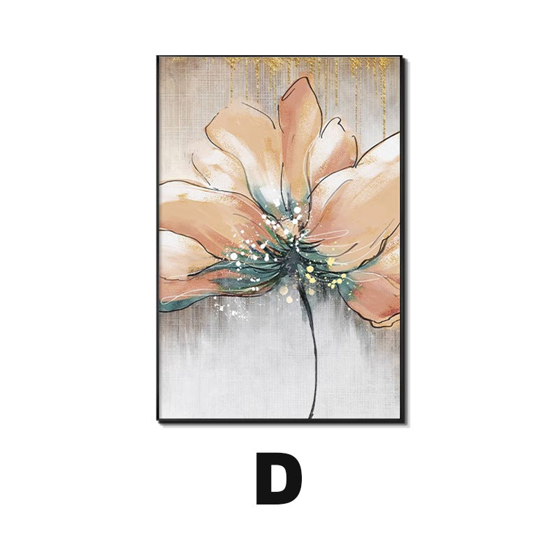 Elegant Floral Wall Art Print Homeandso