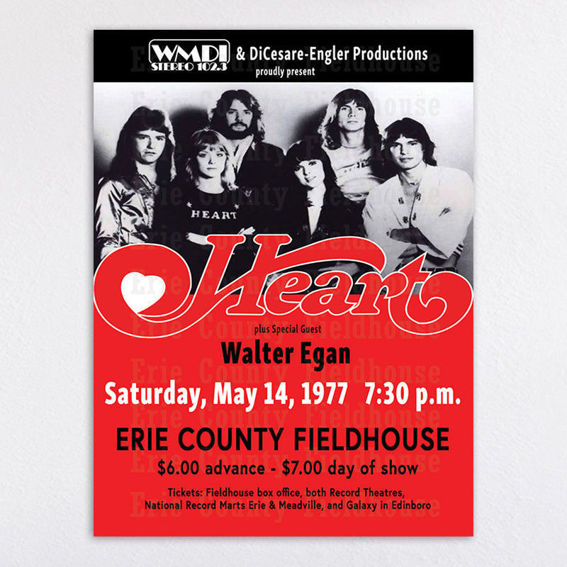 Vintage Concert Poster Homeandso