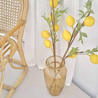 Decorative Lemons Floral Stem