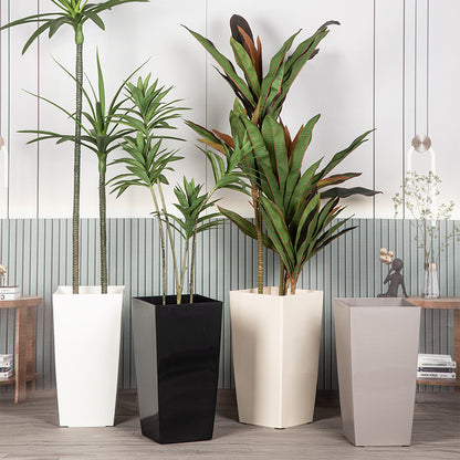 Elegant Square Indoor Planter Homeandso