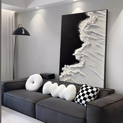 Textured Abstract Wall Sculpture Homeandso