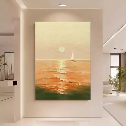 Serene Seascape Canvas Artwork Homeandso