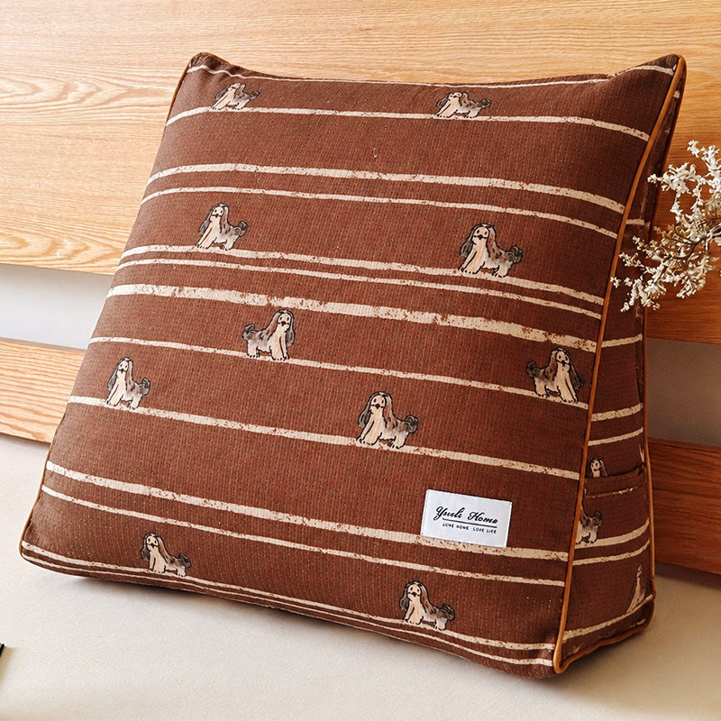 Cozy Textured Reading Pillow