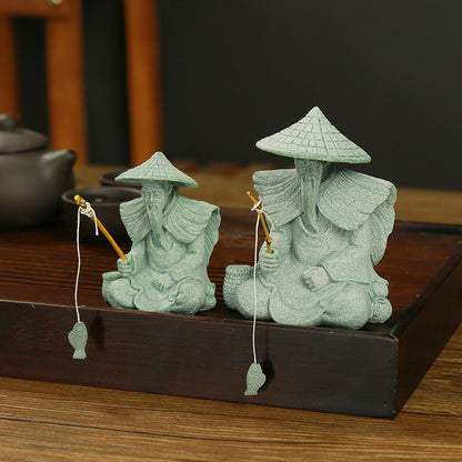 Decorative Fisherman Figurine Homeandso