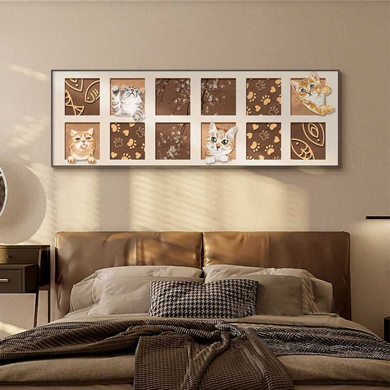 Cat-Themed Decorative Wall Art Homeandso