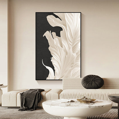 Elegant Floral Textured Wall Art Homeandso