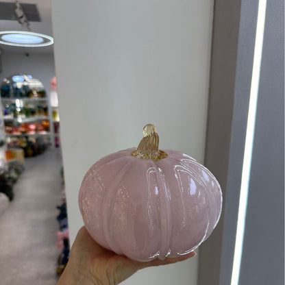 Artistic Glass Pumpkin Homeandso