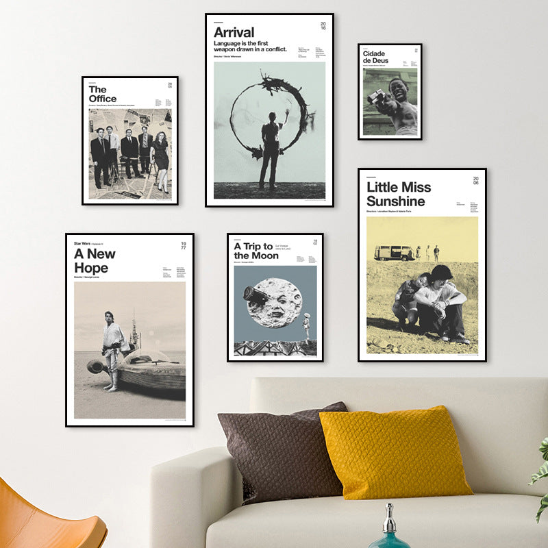 Artistic Movie Poster Print Homeandso