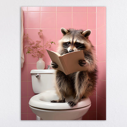 Humorous Animal-Themed Wall Art Print Homeandso