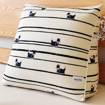 Cozy Textured Reading Pillow