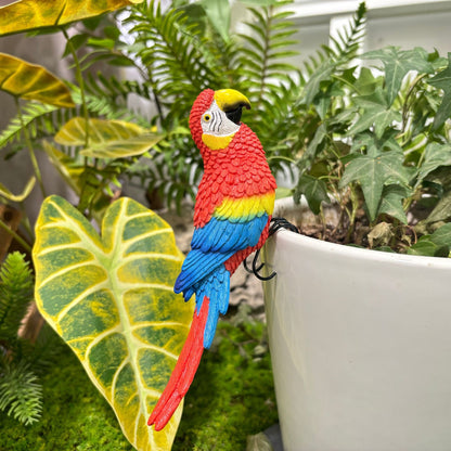 Decorative Parakeet Bird Figurine Homeandso