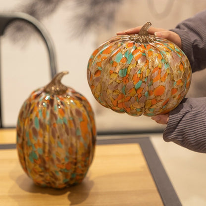 Artistic Glass Pumpkin Homeandso