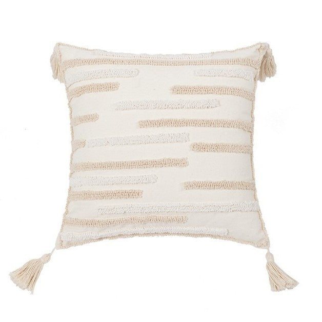 Textured Woven Throw Pillow