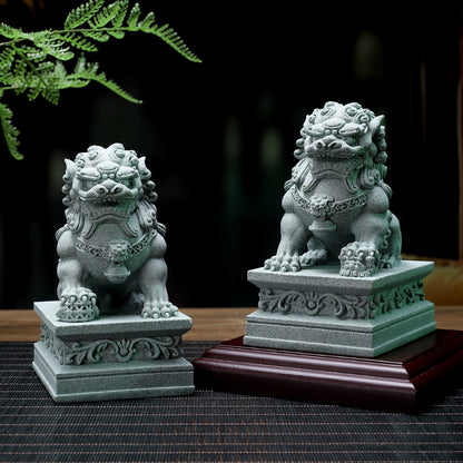 Decorative Guardian Lion Figurines Homeandso