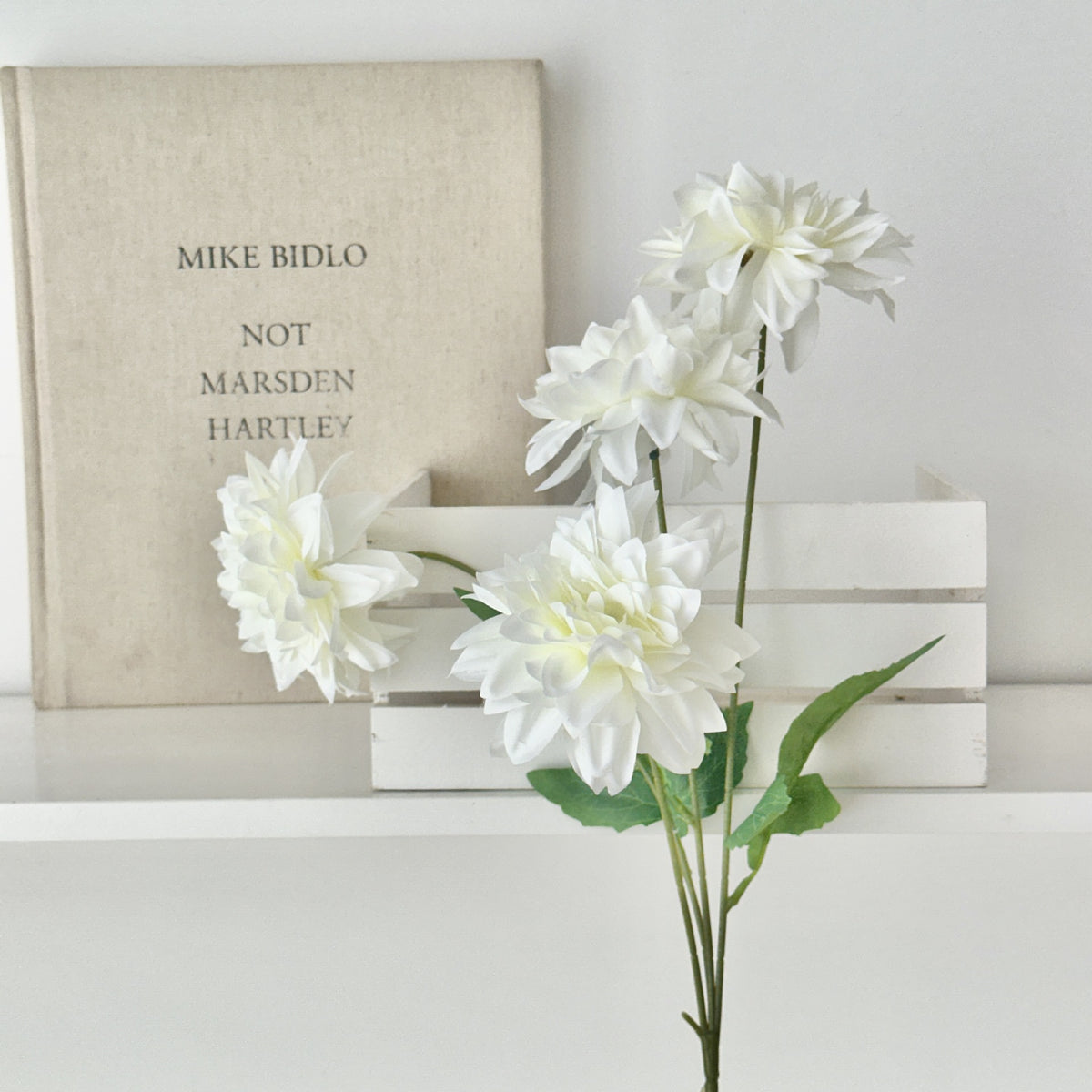 Elegant Dahlia Artificial Floral Stem