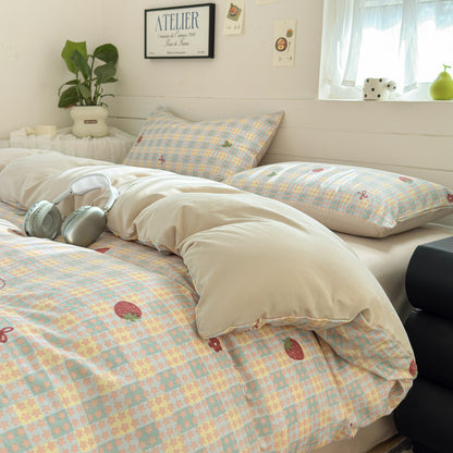 Soft Cotton Cartoon Bedding Set