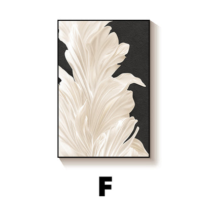 Elegant Floral Textured Wall Art Homeandso