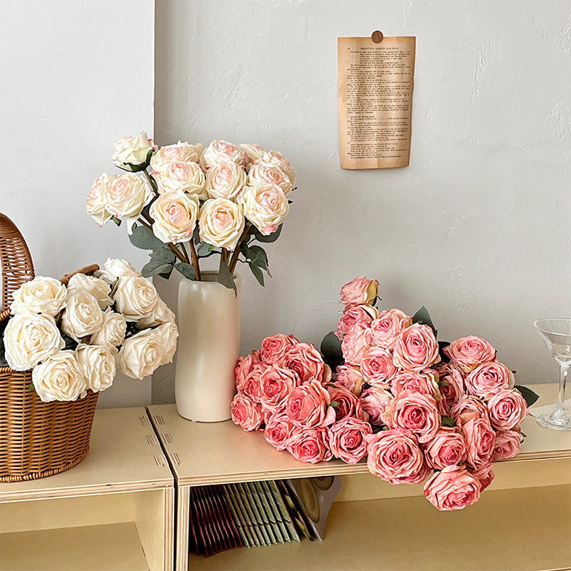 Luxurious Faux Rose Floral Bouquet