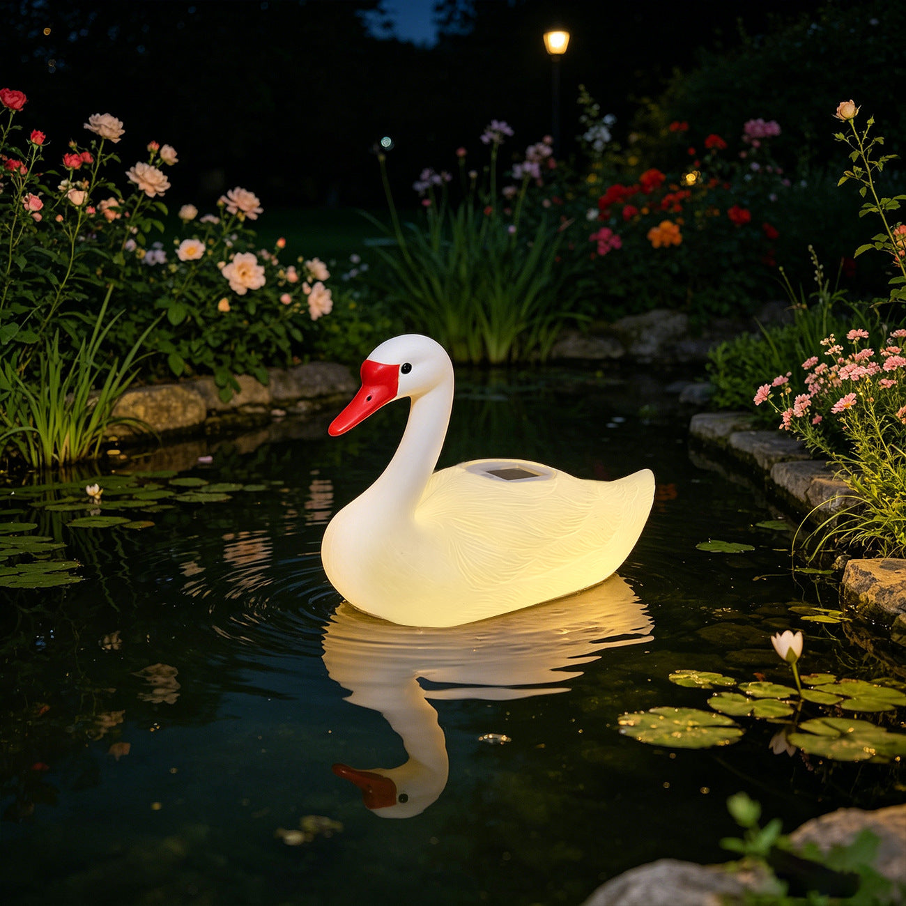 Decorative Floating Duck Sculpture Homeandso