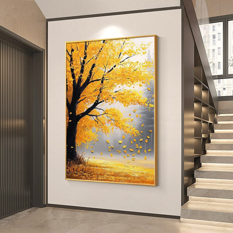 Autumn-Themed Wall Art Canvas Homeandso