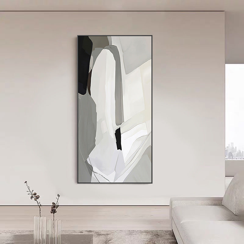Abstract Geometric Framed Canvas Art Homeandso