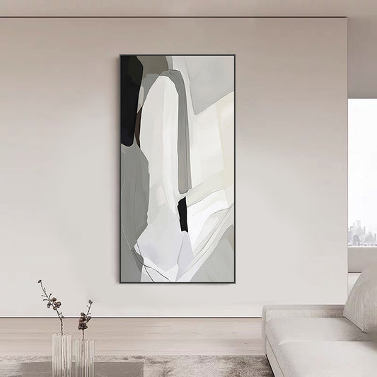 Abstract Geometric Framed Canvas Art Homeandso