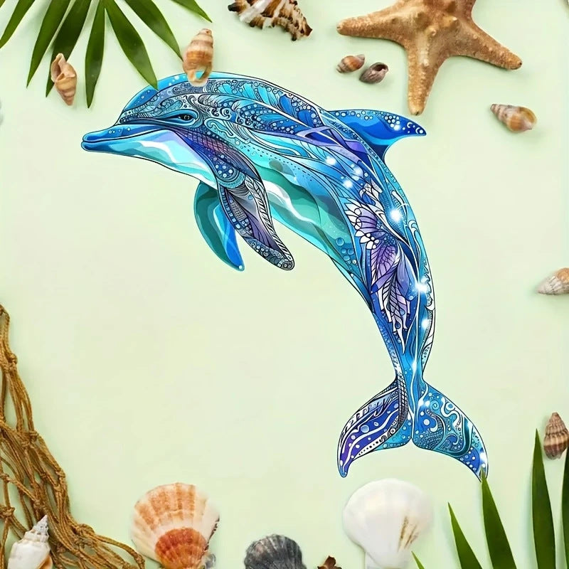 Artistic Dolphin Wall Sculpture Homeandso