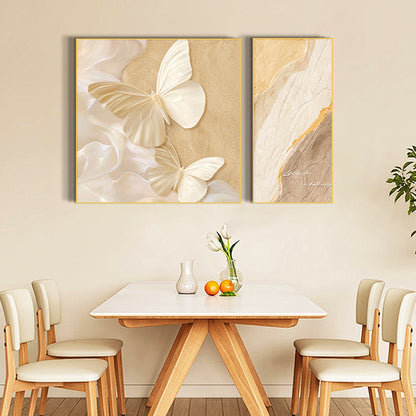Elegant Butterfly and Floral Wall Art Homeandso